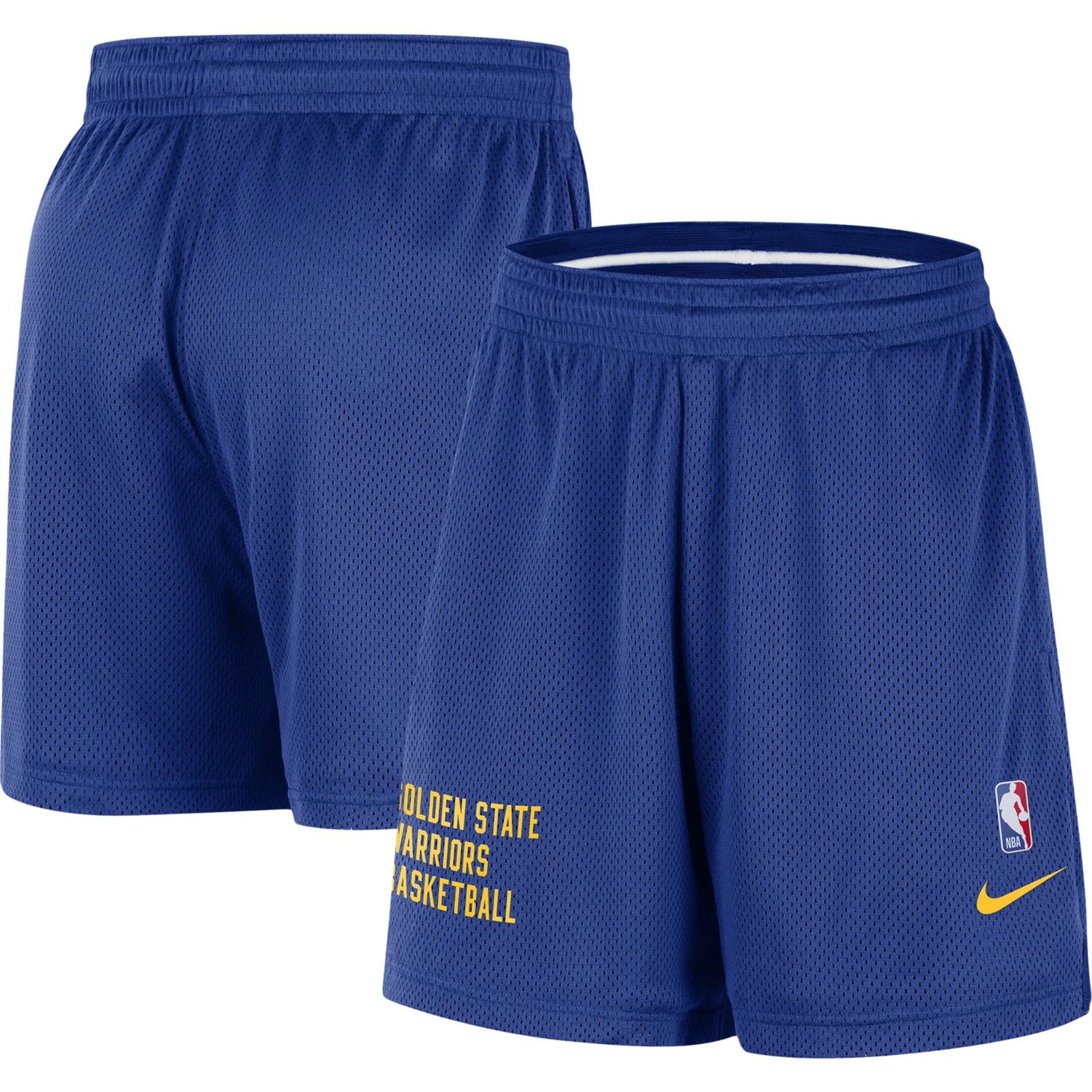 Unisex Nike Golden State Warriors Warm Up Performance Practice Shorts ...