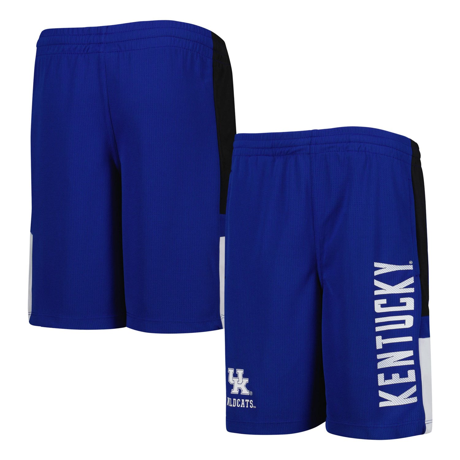 Youth Kentucky Wildcats Lateral Mesh Performance Shorts Academy