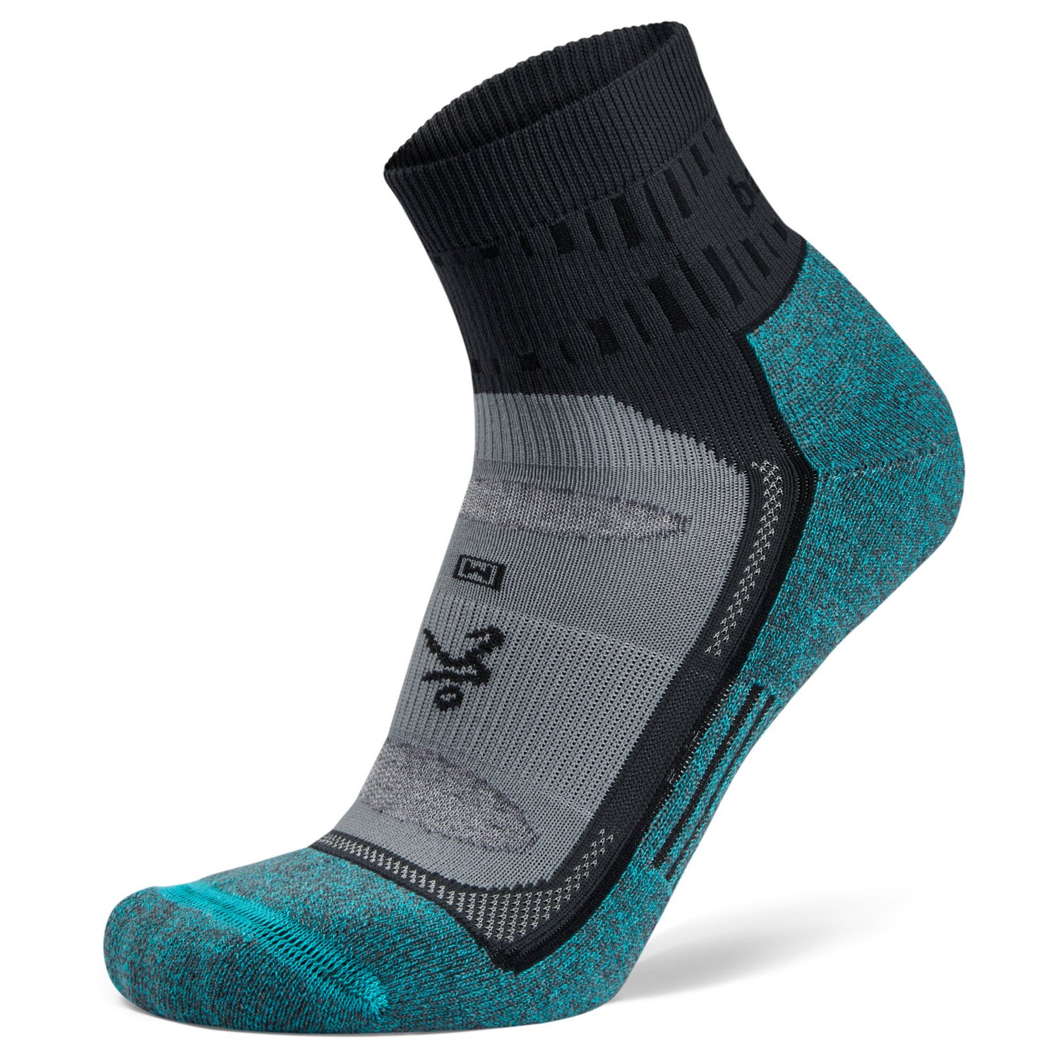 Balega Blister Resist Quarter Running Socks Academy