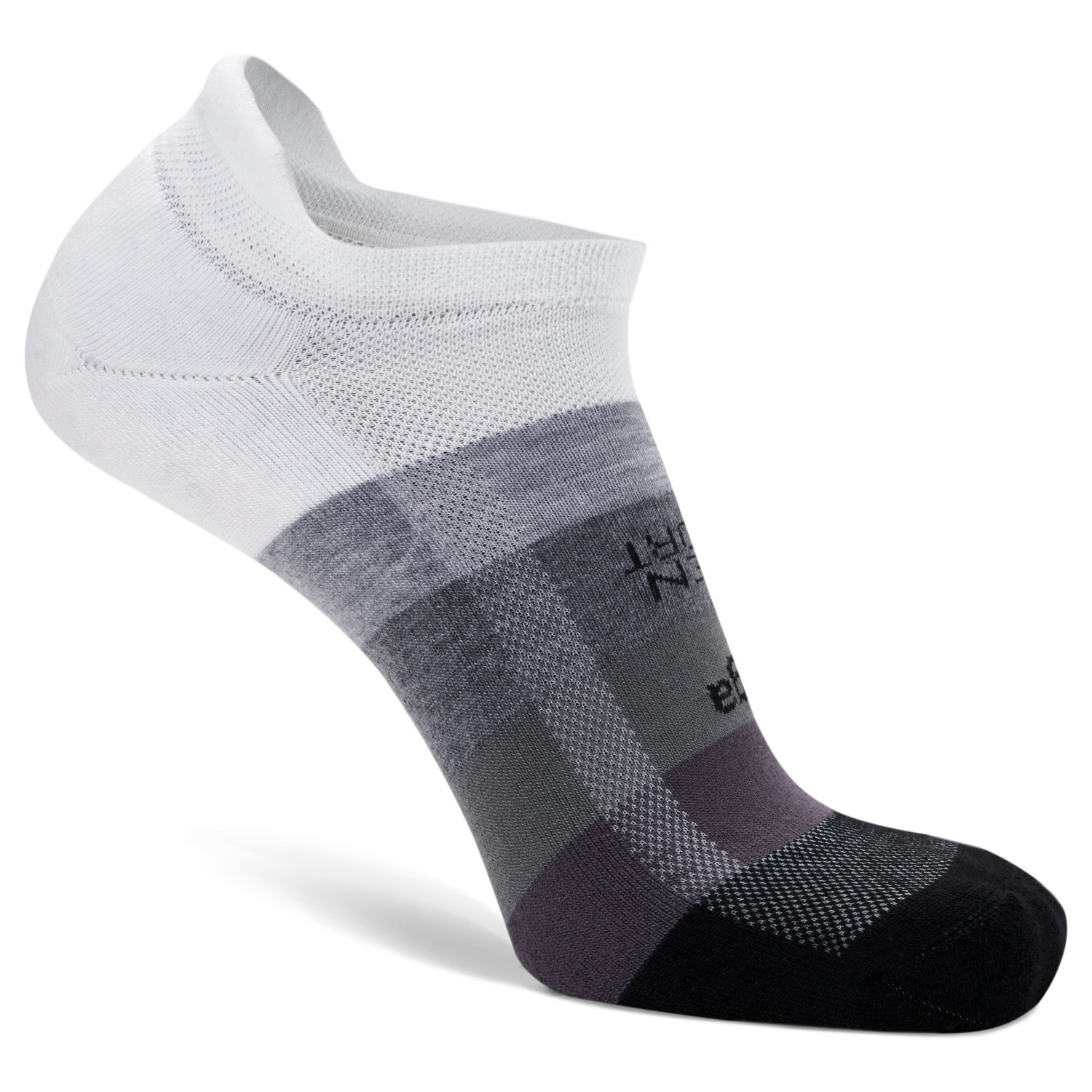 Balega Hidden Comfort Stripe No Show Socks 1 Pack Academy