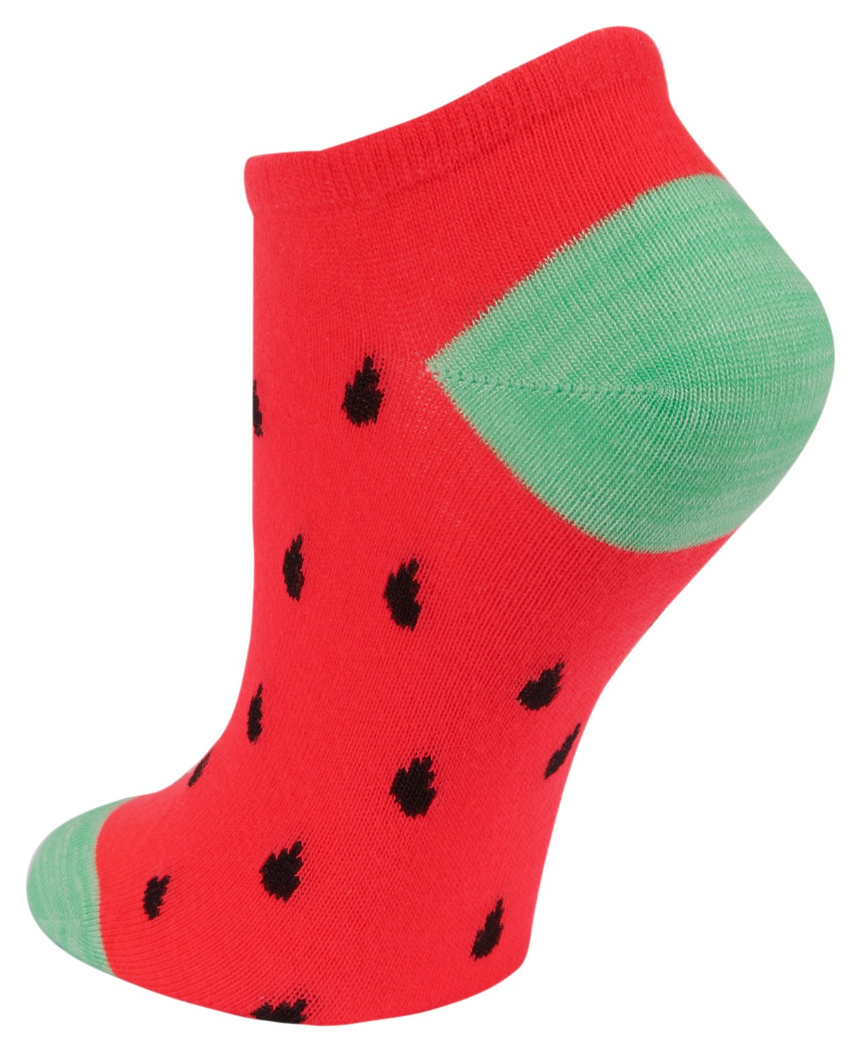 BCG Women’s Watermelon NoShow Socks 6 Pack Academy