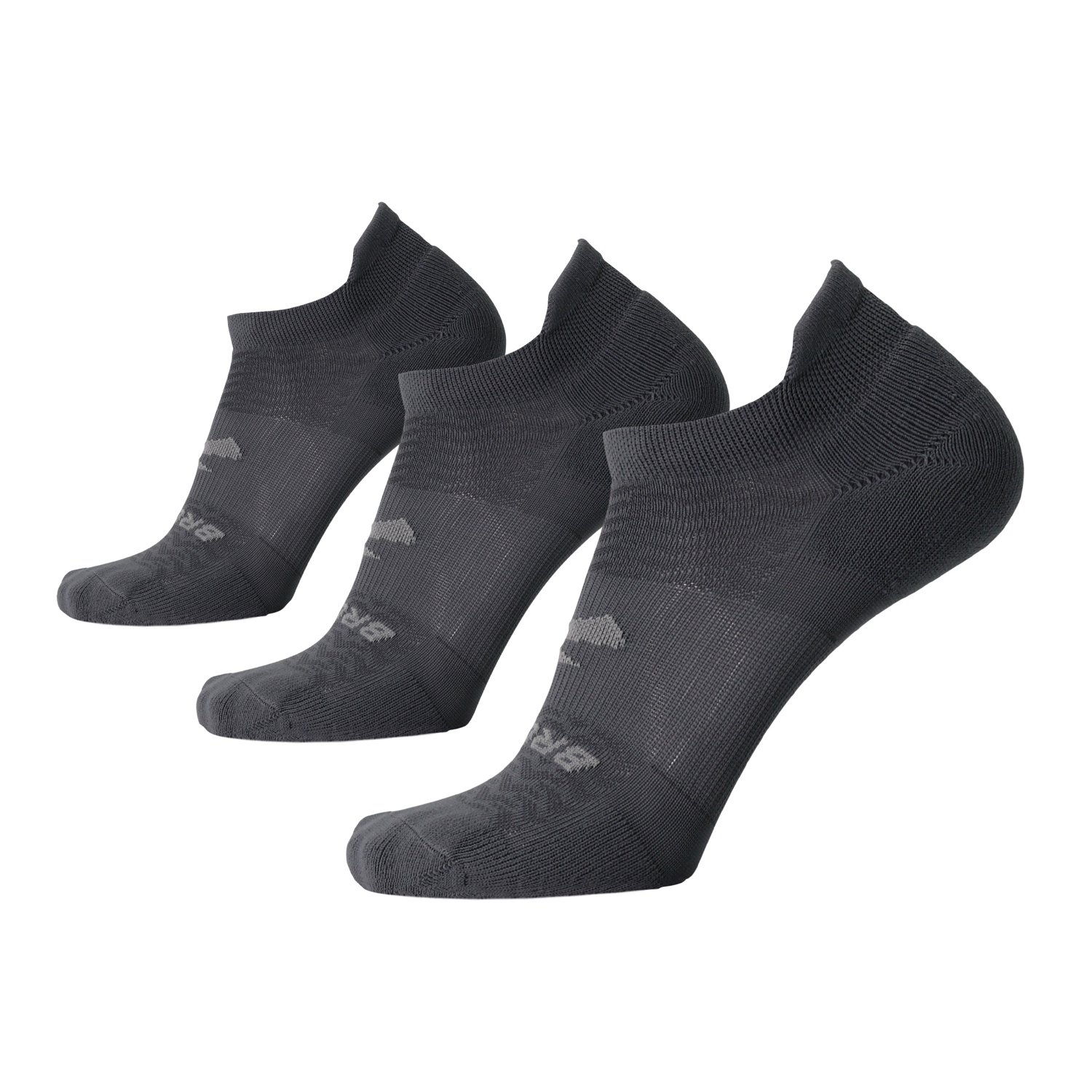 Brooks Adults’ Run-In Low-Cut Socks 3-Pack | Academy