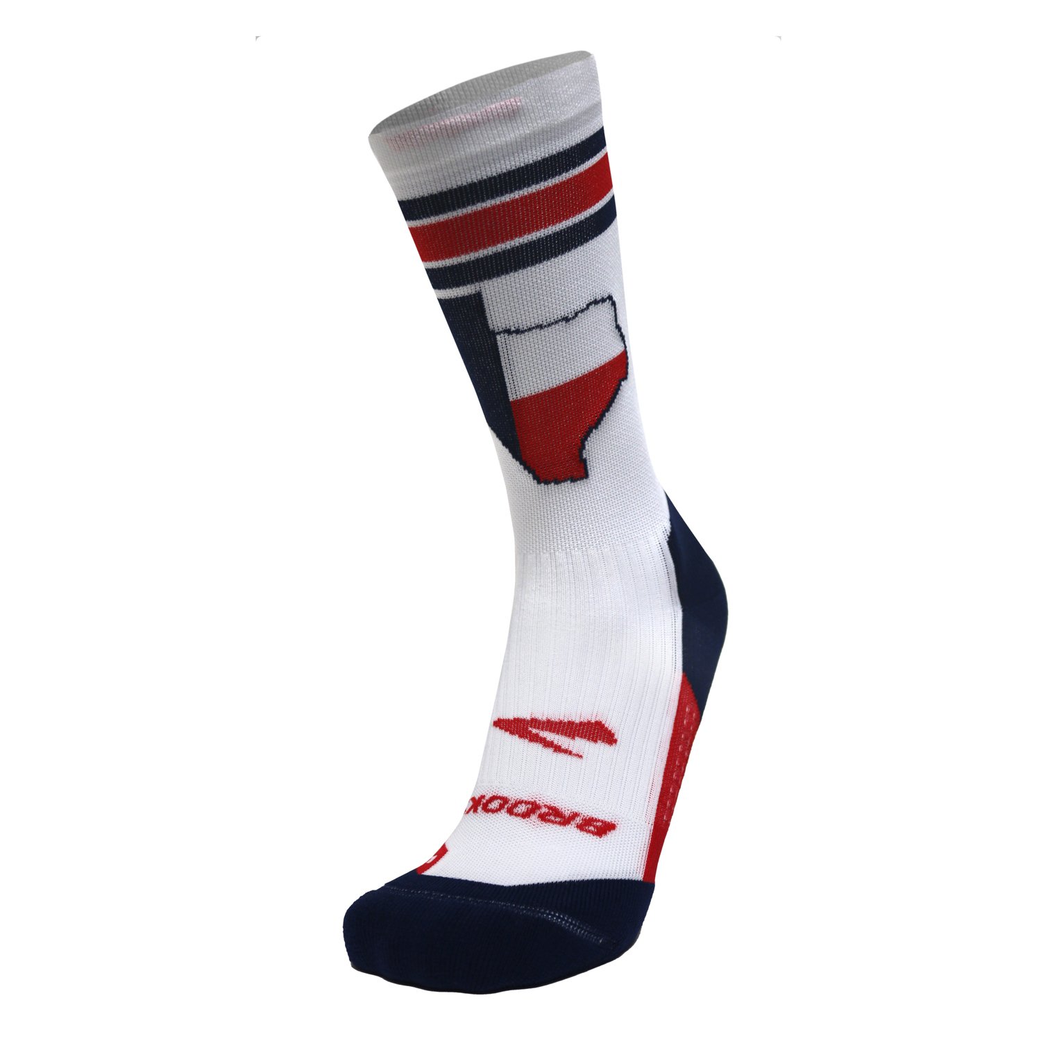 Brooks Men’s Texas Ghost Lite Crew Socks Academy