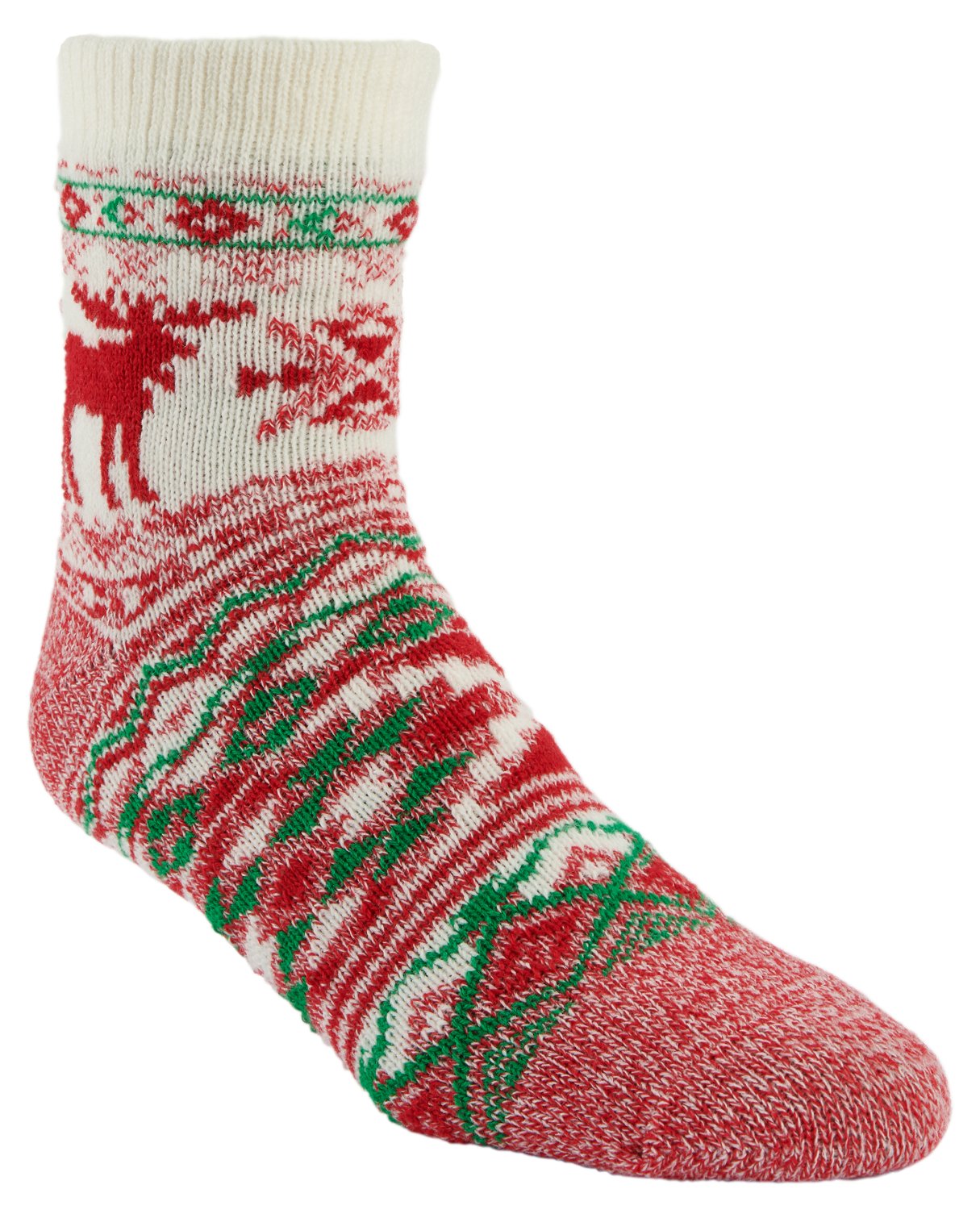 Magellan Men's Aztec Holiday Moose Crew Lodge Sock | Academy