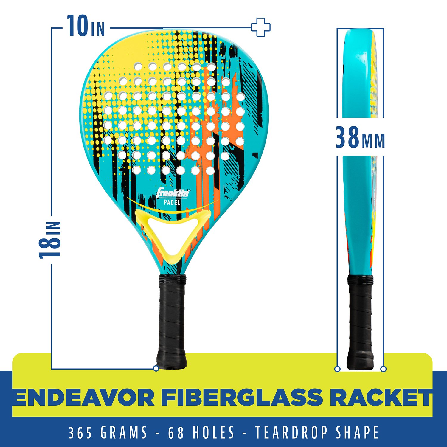 Franklin Endeavor Padel Racket | Free Shipping at Academy