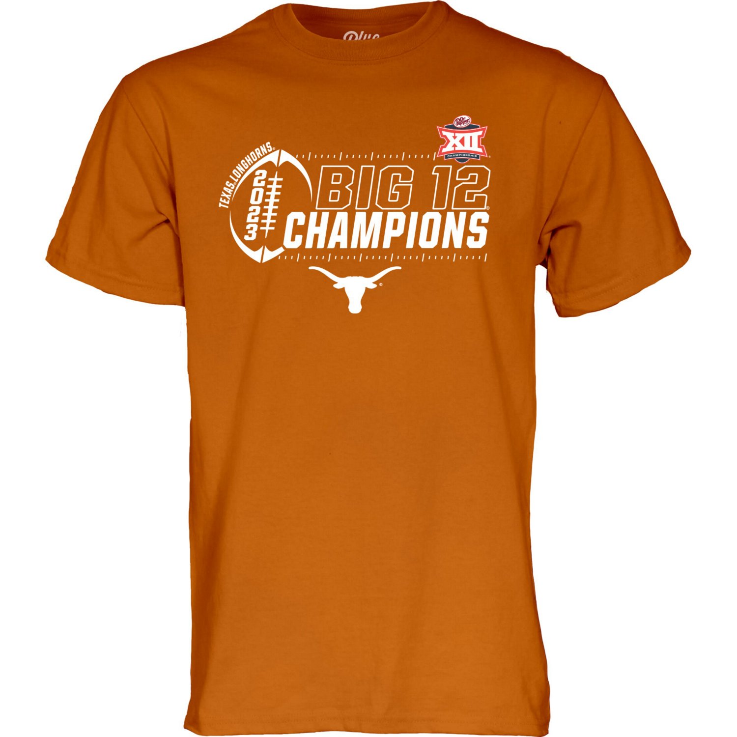 84 Texas Longhorns 2023 Big 12 Football Conference Champions Locker ...