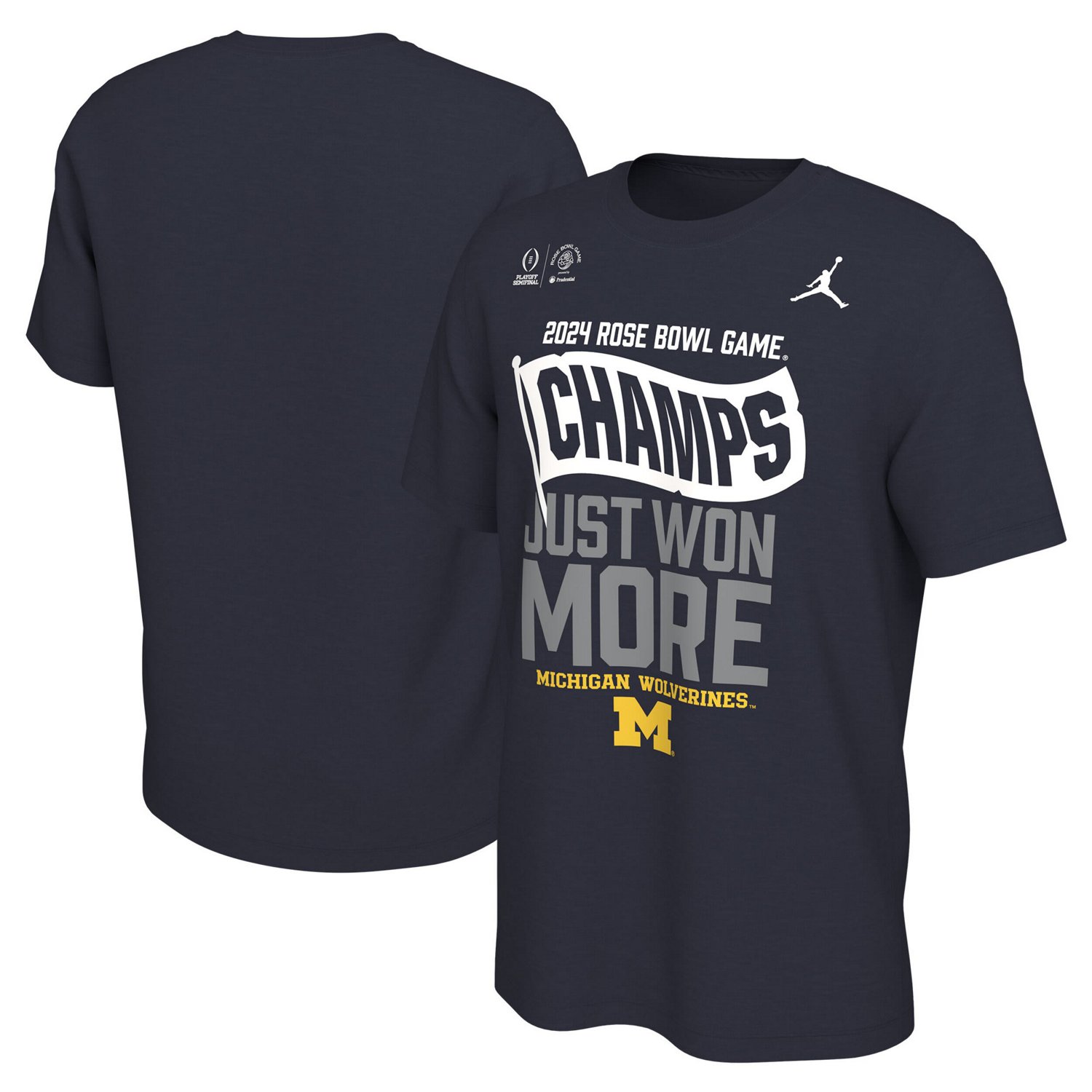 Jordan Brand Michigan Wolverines College Football Playoff 2024 Rose ...