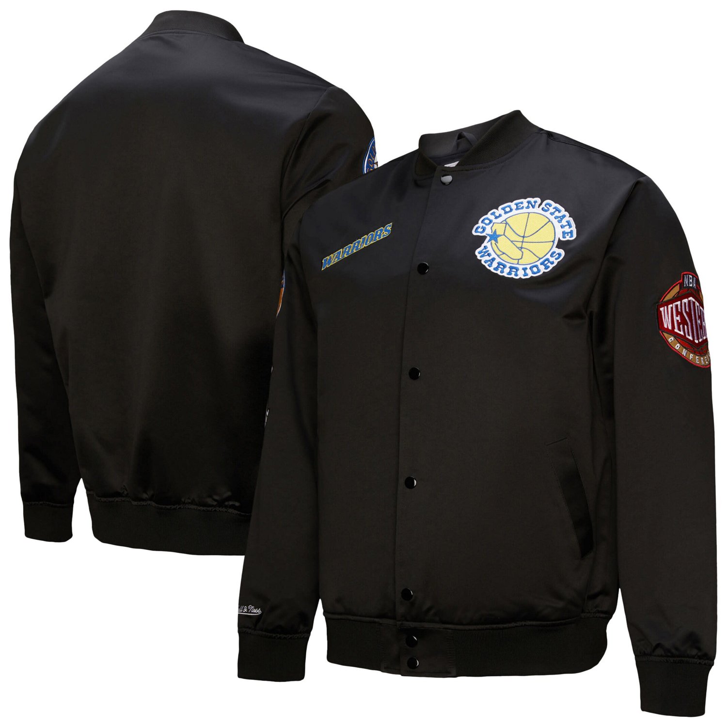 Mitchell Ness Golden State Warriors out Collection Vintage Full-Snap ...