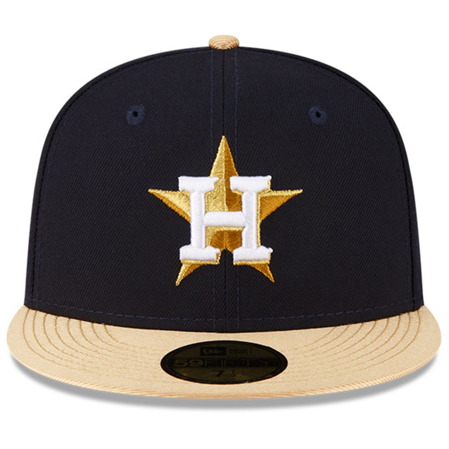 New Era Houston Astros 2023 Gold Collection 59FIFTY Fitted Hat Academy