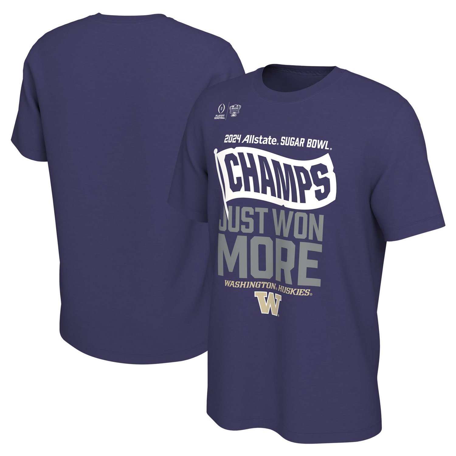Washington Huskies College Football Playoff 2024 Sugar Bowl Champions