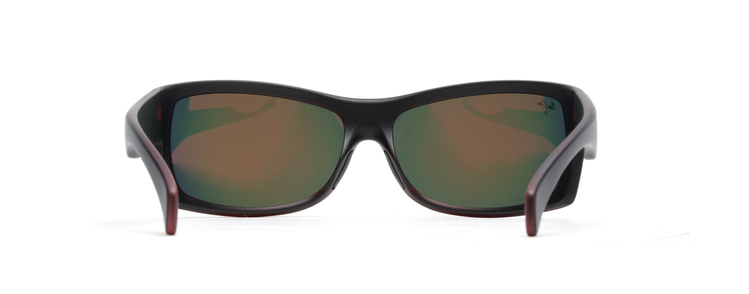 Maui Jim Men's Equator Polarized Wrap Rectangle Sunglasses | Academy