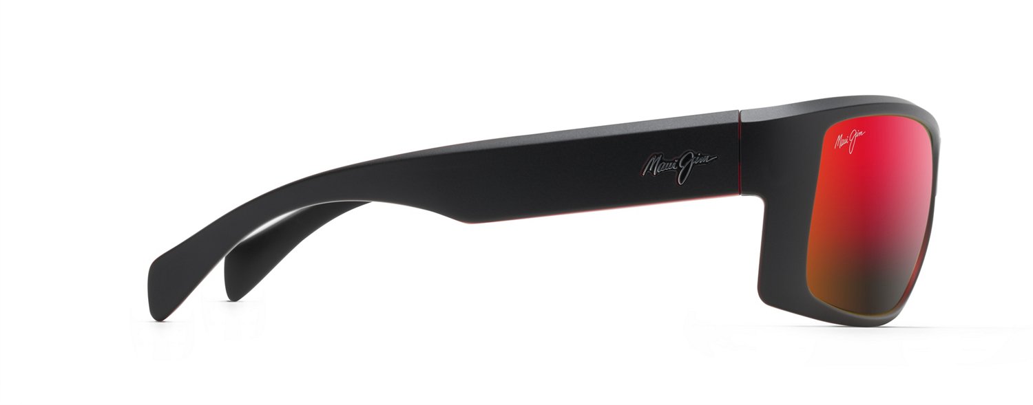 Maui Jim Men's Equator Polarized Wrap Rectangle Sunglasses | Academy