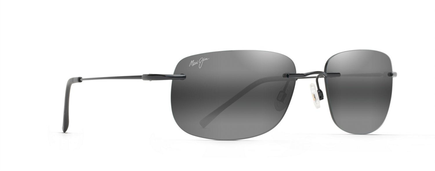 Maui Jim Ohai Polarized Rimless Sunglasses Academy