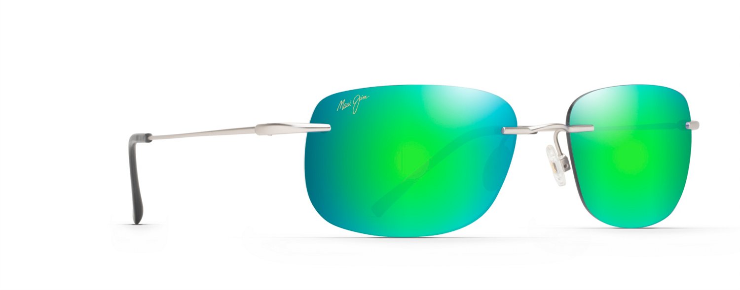 Maui Jim Ohai Polarized Rimless Sunglasses Academy 