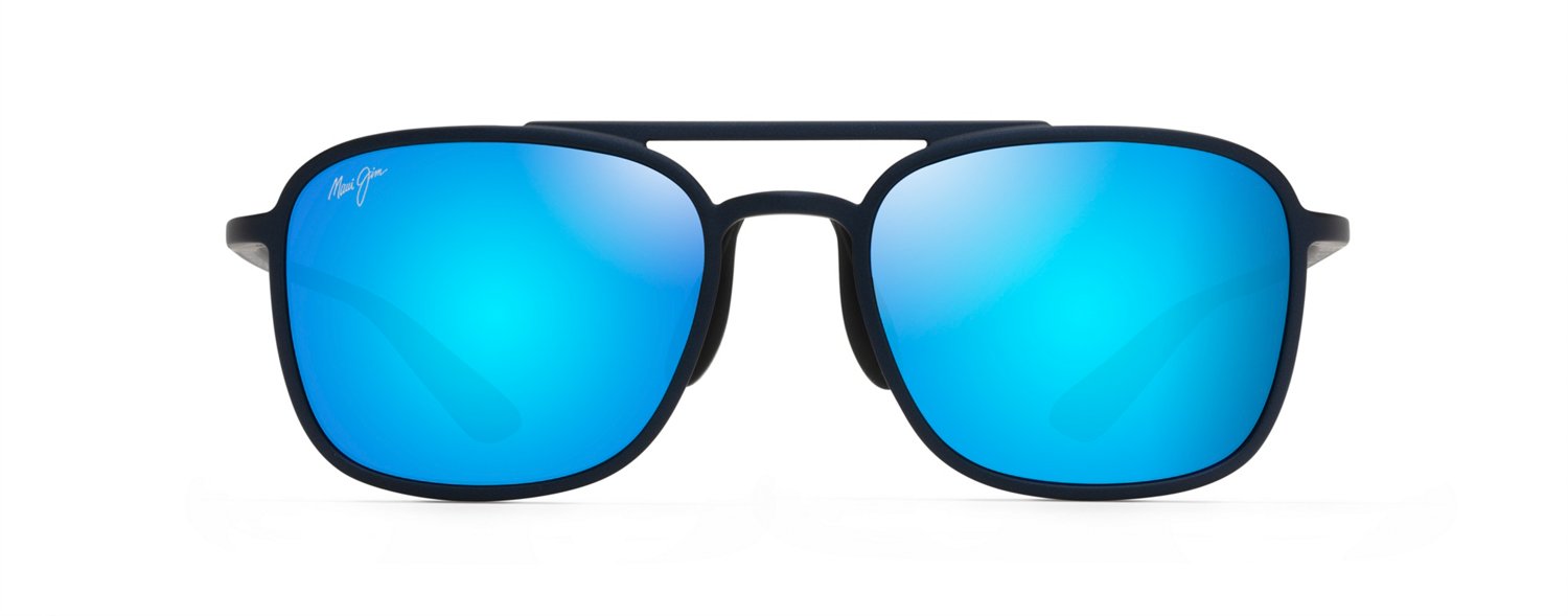 Maui Jim Unisex Keokea Polarized Square Aviator Sunglasses | Academy