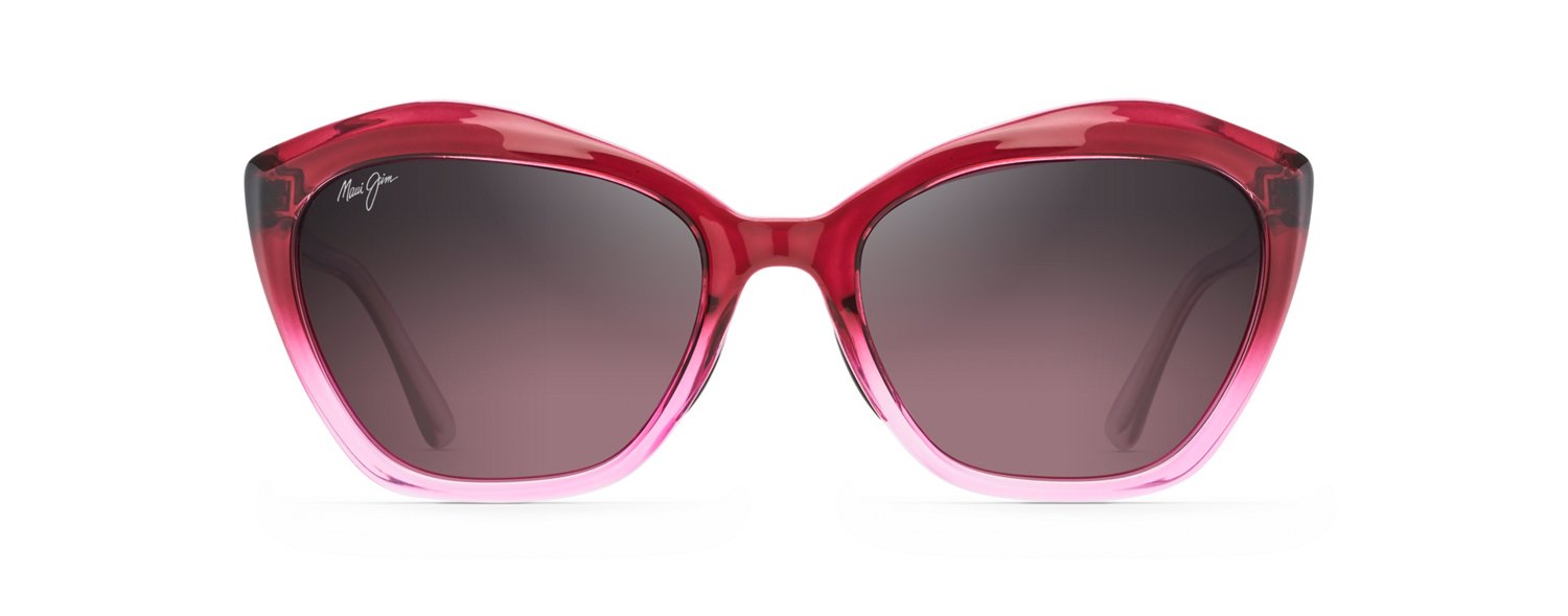Maui Jim Women's Lotus Polarized Cat Eye Sunglasses Academy