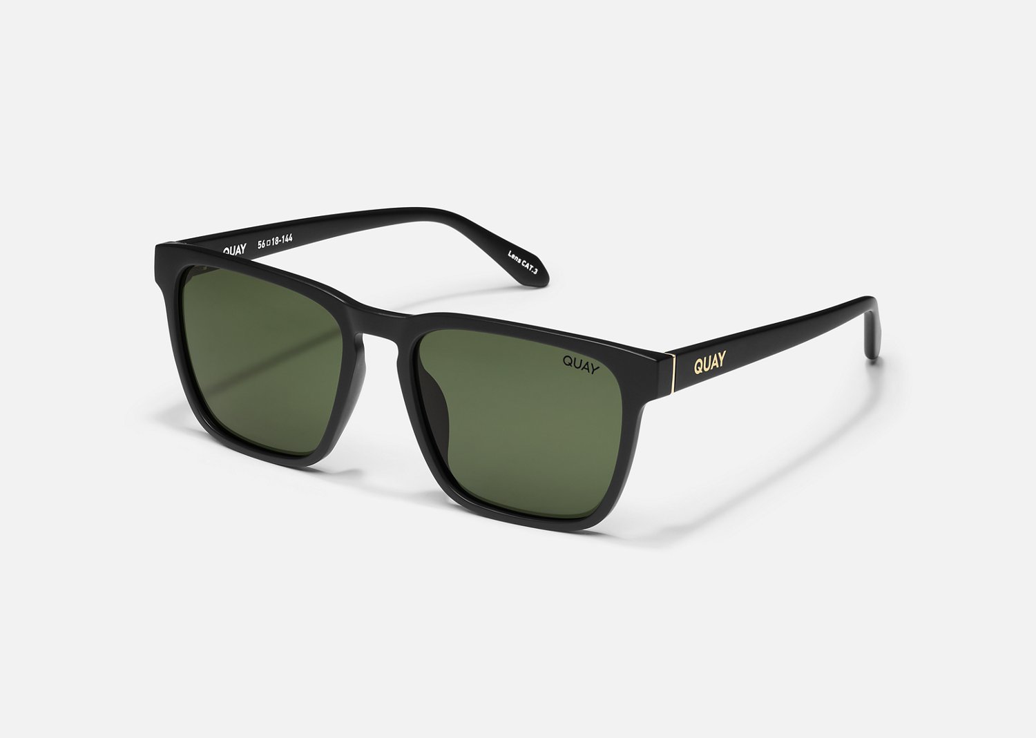 QUAY Unplugged Square Sunglasses | Academy