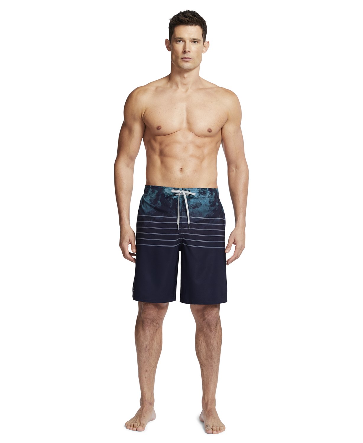Under Armour Men's Gradient Seafoam Stripe EBoard Shorts 9 in Academy