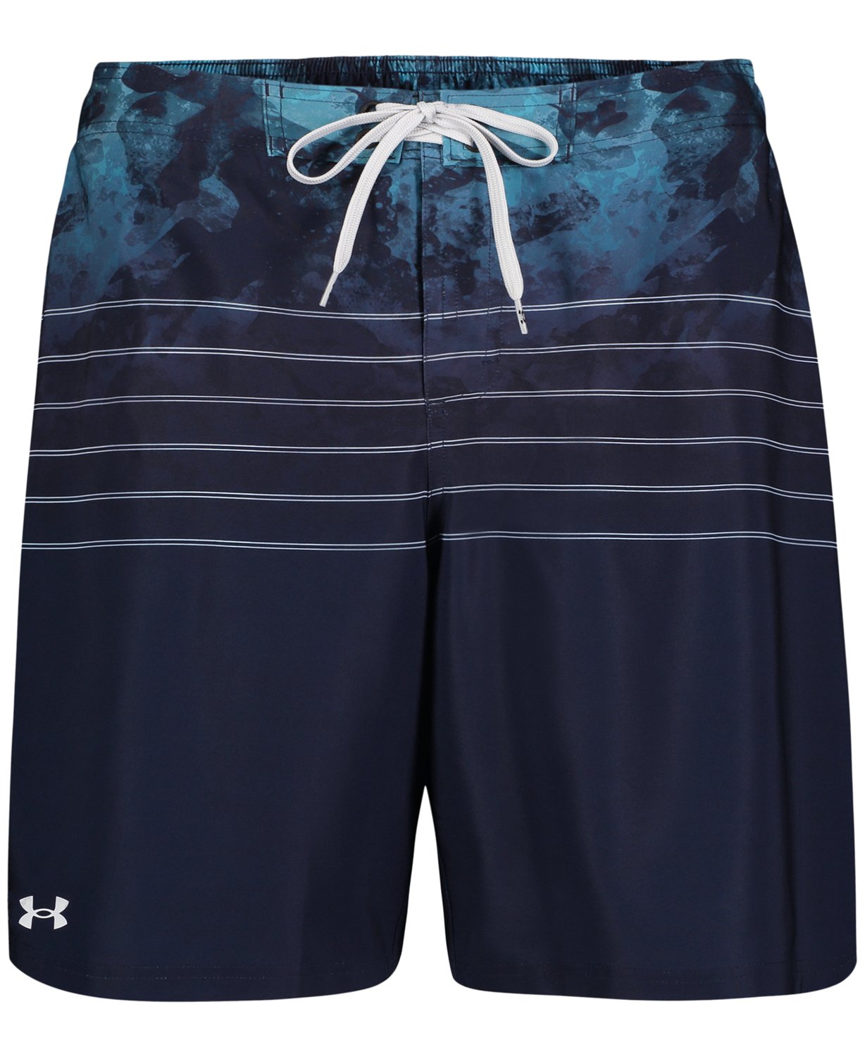 Under Armour Men's Gradient Seafoam Stripe EBoard Shorts 9 in Academy