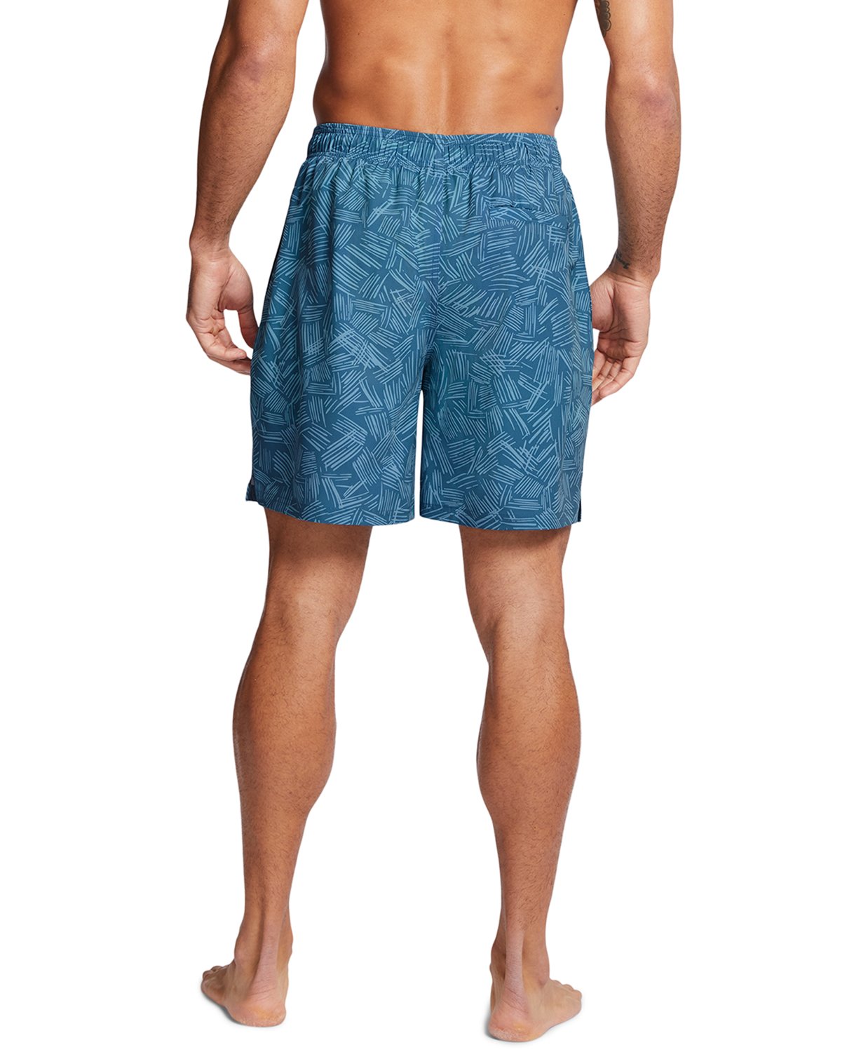 Under Armour Men's Palm Sketch Compression Volley Shorts 7 in Academy