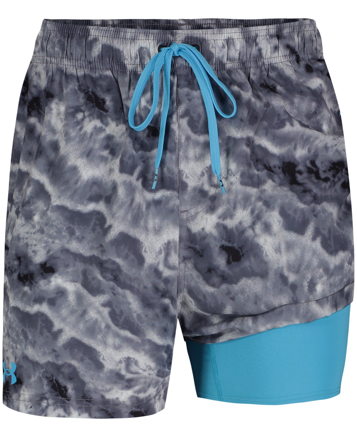 Under Armour Men's Ridge Dye Compression Volley Shorts 5 in Academy