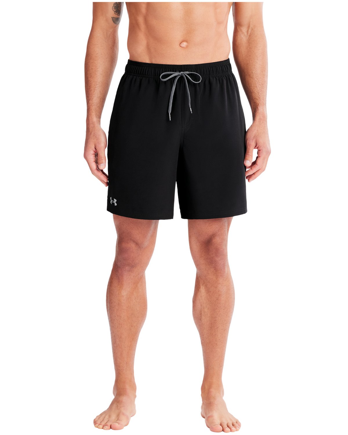 Under Armour Men's Solid Compression Volley Shorts 7 in Academy