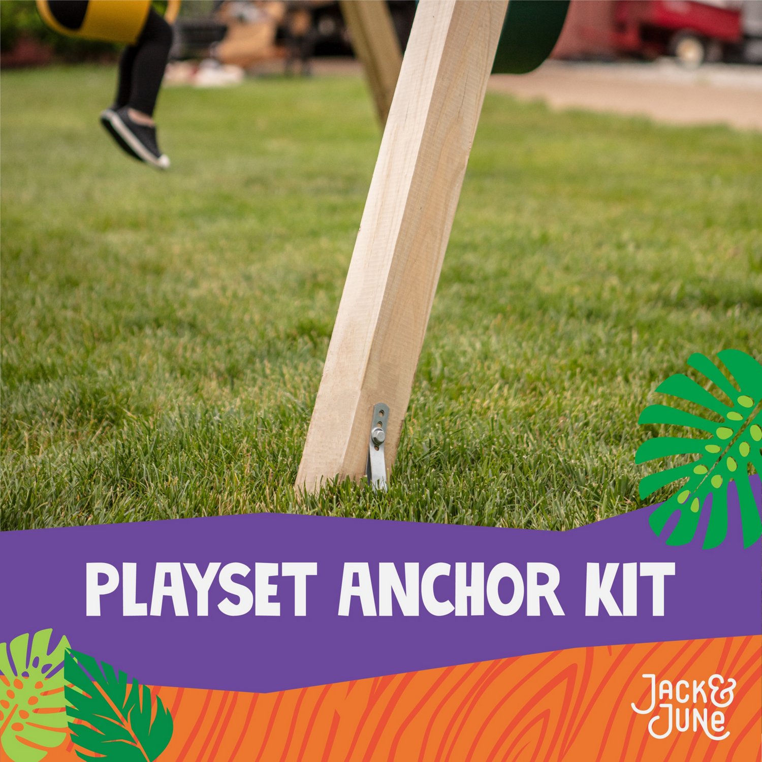 Jack & June Playset Anchor Kit Academy
