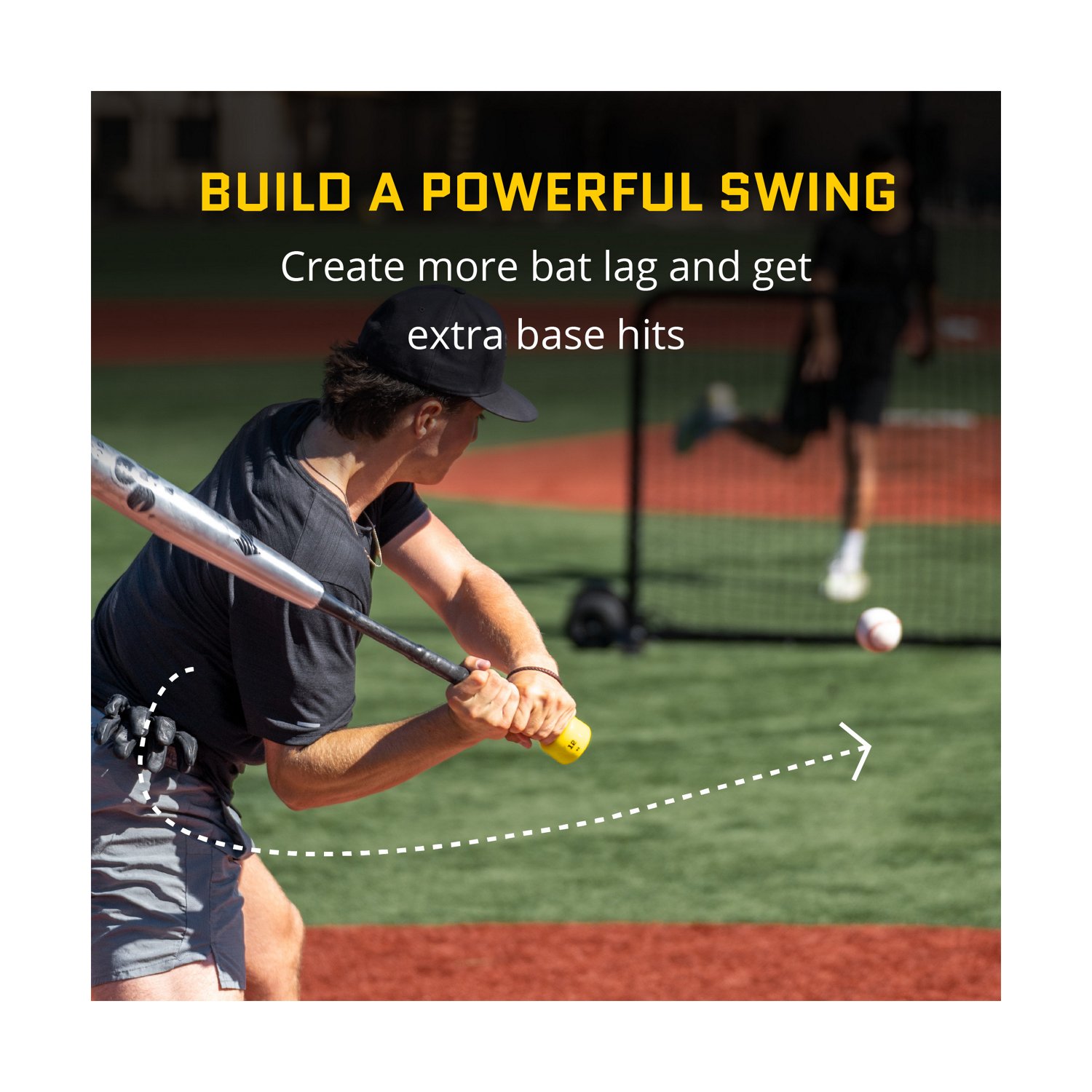 SKLZ Quick Stick Underload 12oz 30" Swing Trainer Avec Balles - Occasion