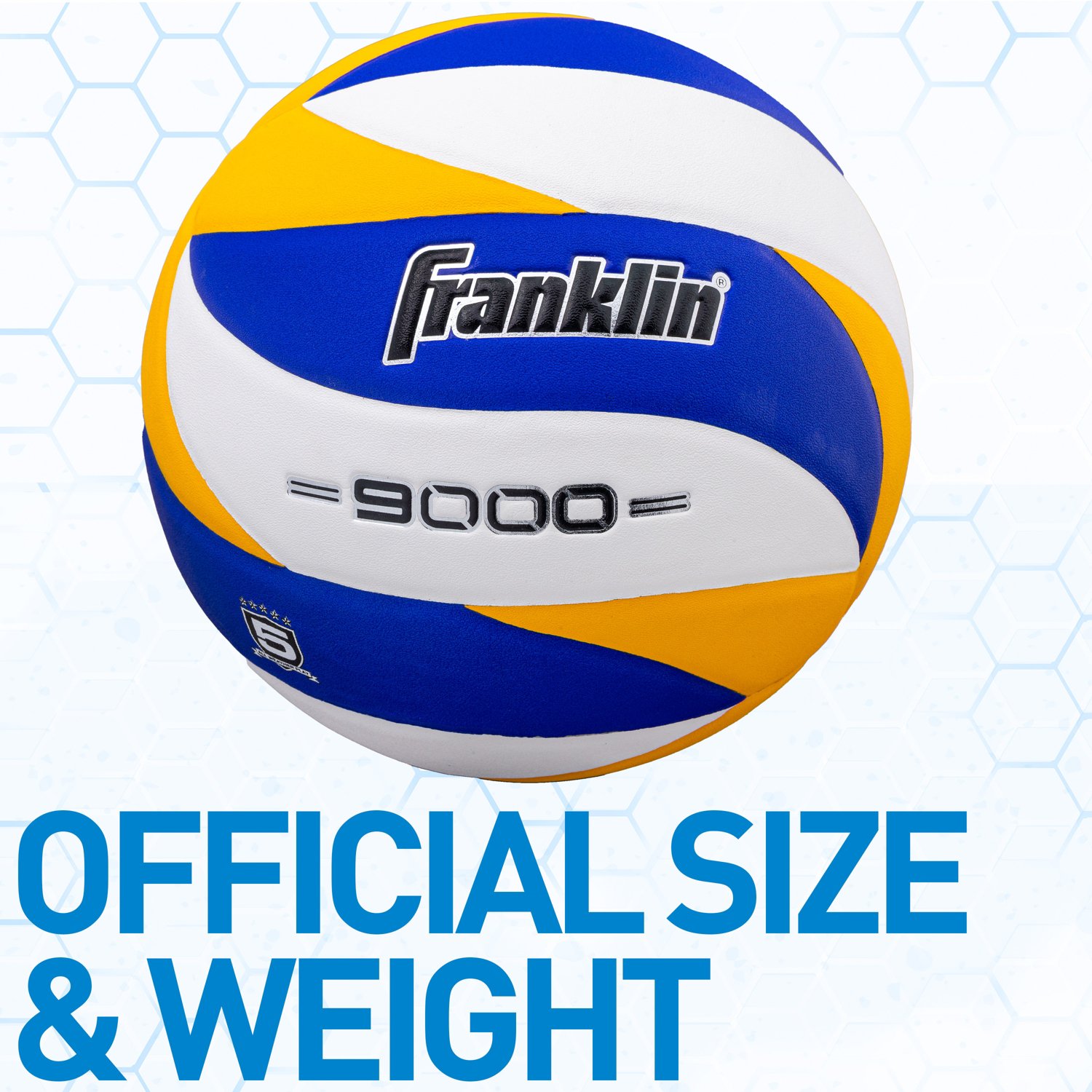 Franklin 9000 Official Size Indoor Volleyball Academy