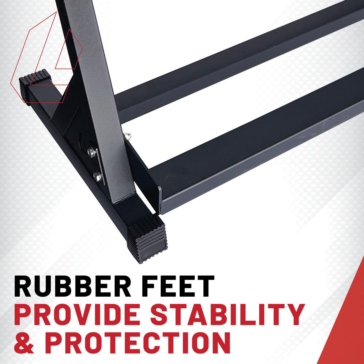 Lifeline 3Tier Dumbbell Rack Academy