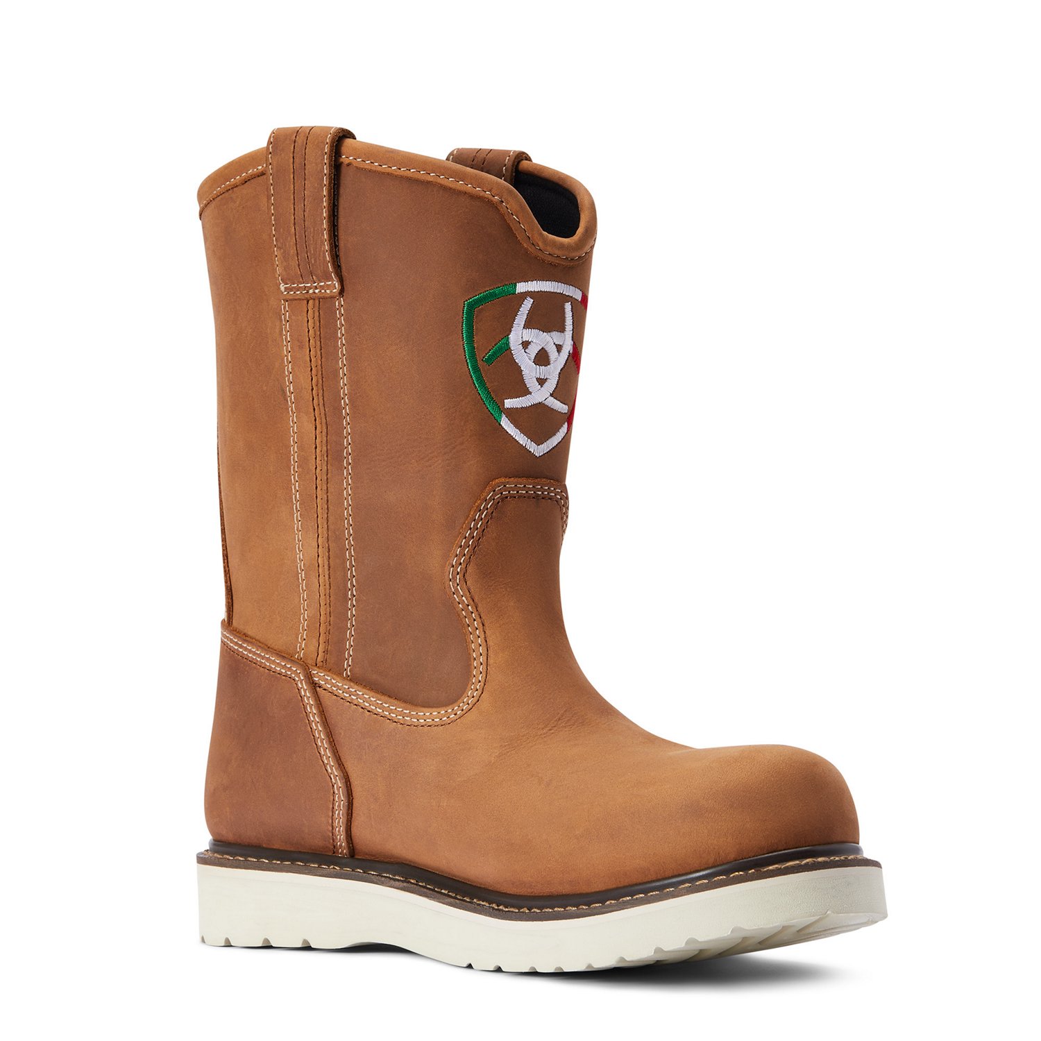 Ariat Men's Rebar Wedge Orgullo Mexicano Waterproof Work Boots Academy