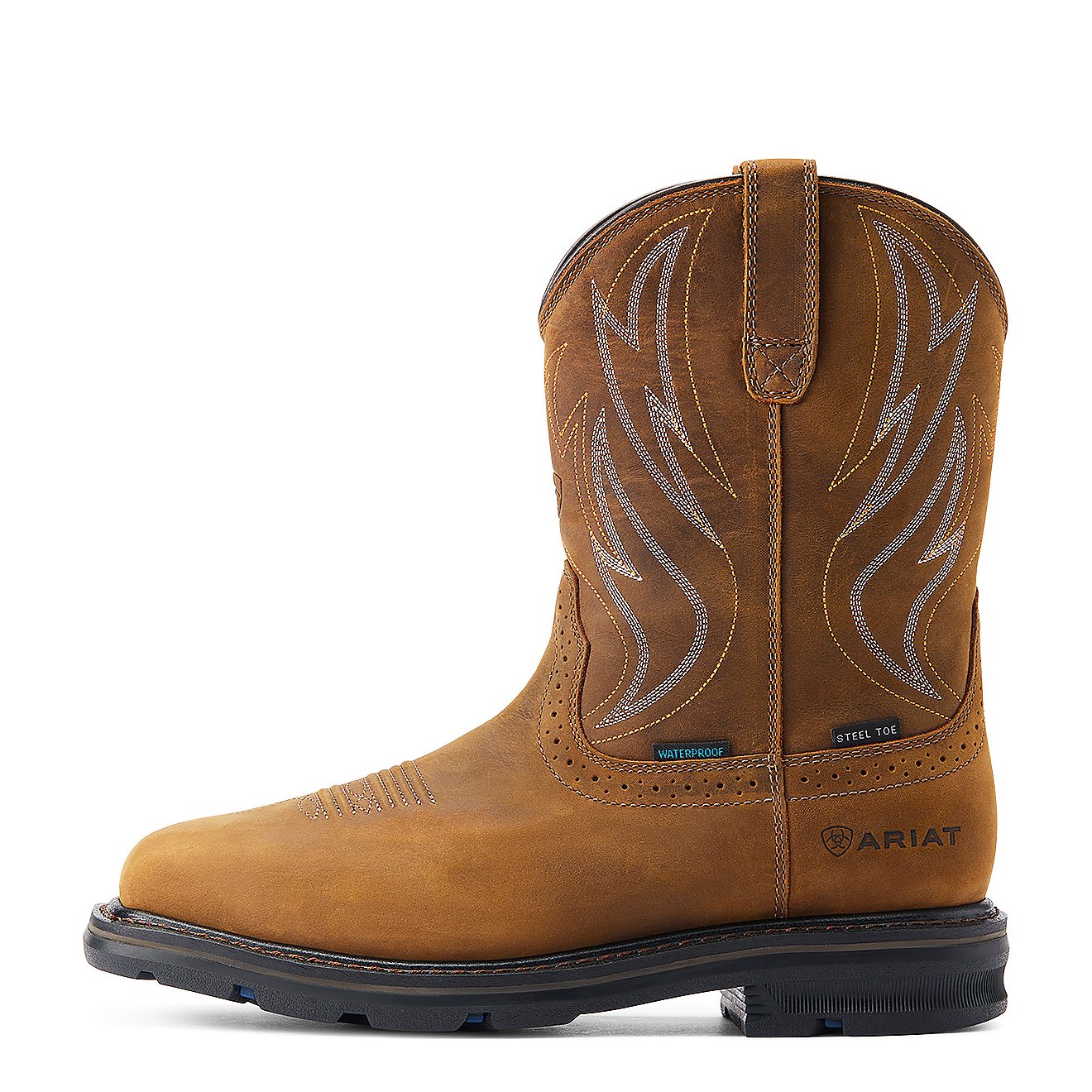 Ariat Men's Sierra Shock Shield Waterproof Work Boots | Academy