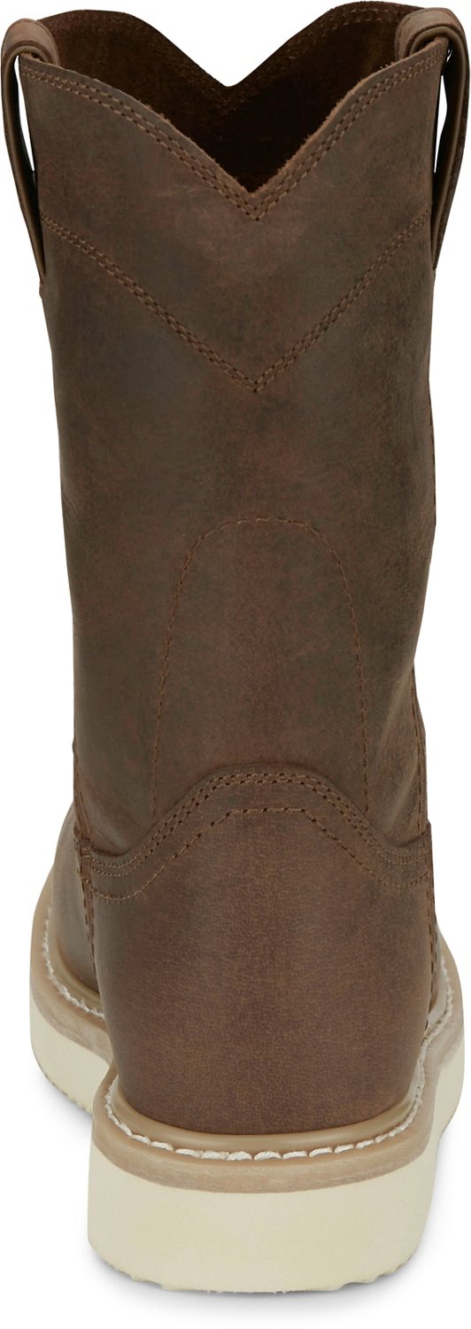 Justin Men's Pull On Wedge Boot | Free Shipping at Academy