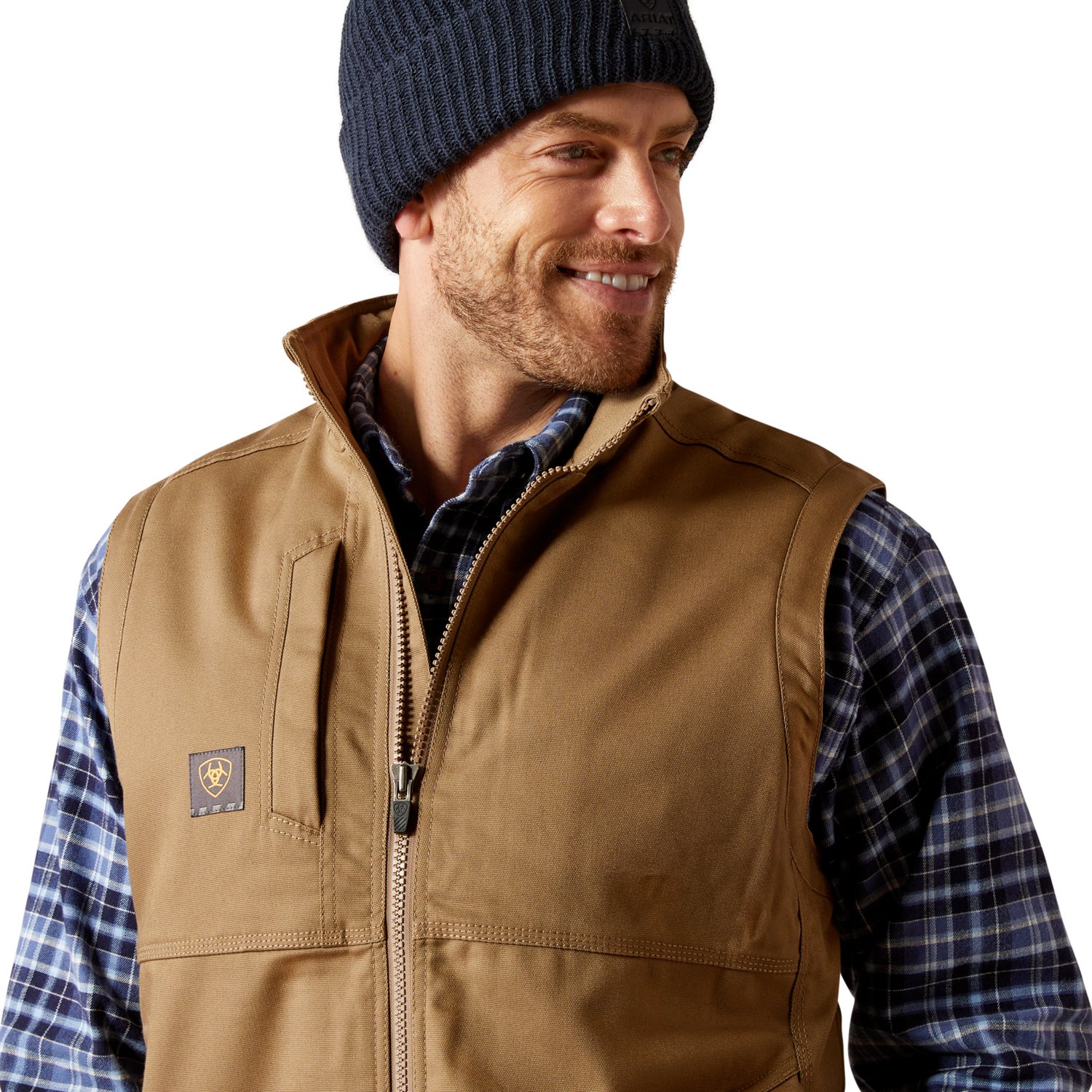 Ariat Men's Rebar DuraCanvas Vest | Free Shipping At Academy